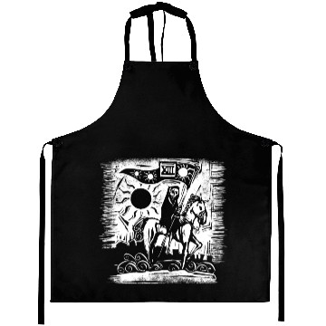 Discover Tarot Death Card Blackcraft Aprons