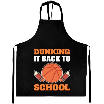 Discover Back to School Basketball Enthusiast Gift Aprons
