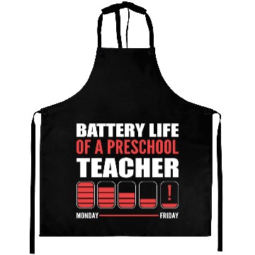 Discover Preschool Teacher Funny Teacher Gift Aprons