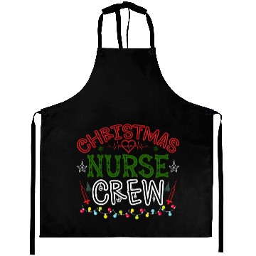 Discover Christmas Nurse Crew Aprons