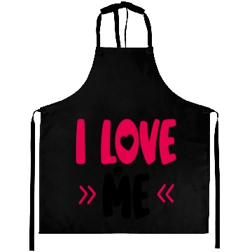 Discover I Love Me Aprons