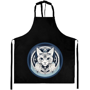 Discover tiger cat Aprons