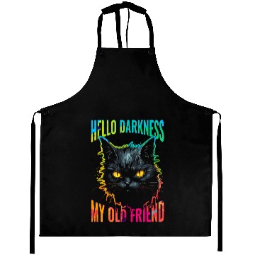 Discover Hello Darkness My Old Friend Aprons