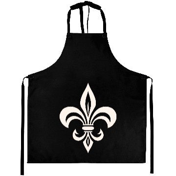 Discover Simple French lily Logo Aprons