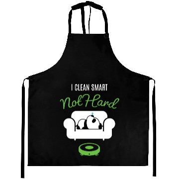 Discover Panda Bear Panda I Clean Smart Aprons