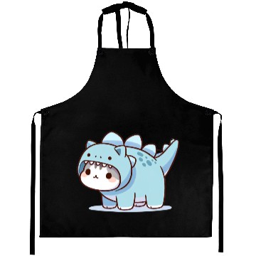 Discover Cat in Stegosaurus Costume Aprons