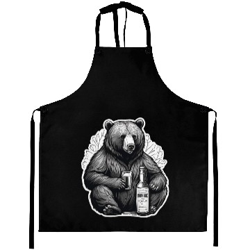 Discover grizzly bear Aprons