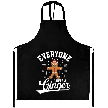 Discover Everyone Loves A Ginger, Gingerbread Santa Aprons