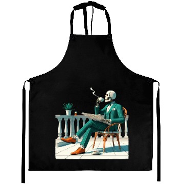 Discover Preppy skeleton Aprons