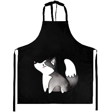 Discover Stubborn Husky Aprons