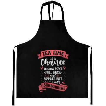 Discover Tea Time Out Teacup Drink Aprons
