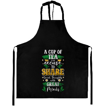 Discover Tea Lovers Cozy Teacup Drink Aprons