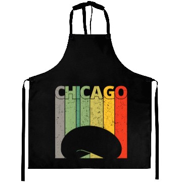 Discover Chicago Chicago Bean Cloud Gate Aprons