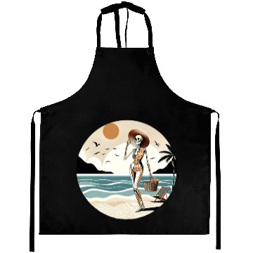 Discover Preppy skeleton Aprons