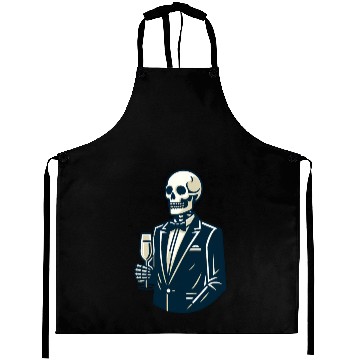 Discover Preppy skeleton Aprons