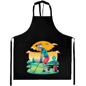 Discover Preppy skeleton Aprons