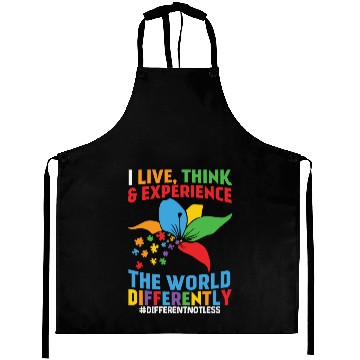 Discover Live Think Experience World Differently Aprons