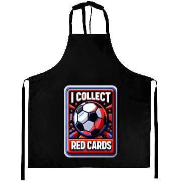 Discover I Collect Red Cards 18 Aprons