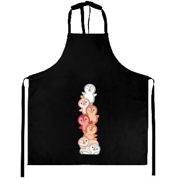 Discover Paragirl Flag Pride Lgbtq Cute Penguin Stack Aprons