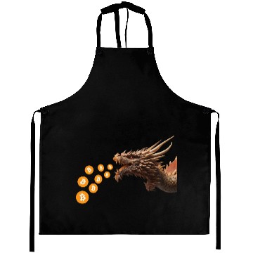 Discover Bitcoin dragon Aprons