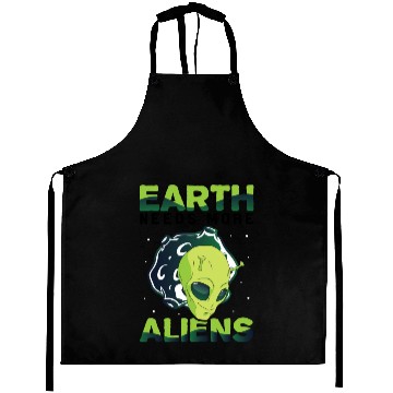 Discover Alien, Aliens, UFO, UAP, Space Unknown Flight Aprons