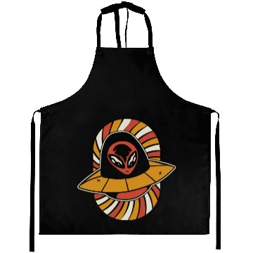 Discover Alien Extraterrestrial Aprons