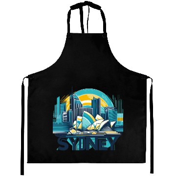 Discover Sydney Opera House Print Aprons
