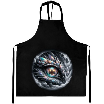 Discover Mystic Vision The Celestial Dragon s Gaze Aprons