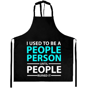 Discover I used to be a people Person Aprons