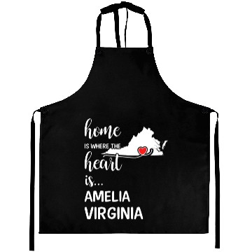 Discover Amelia County Virginia Is Where My Heart Is Gift Aprons