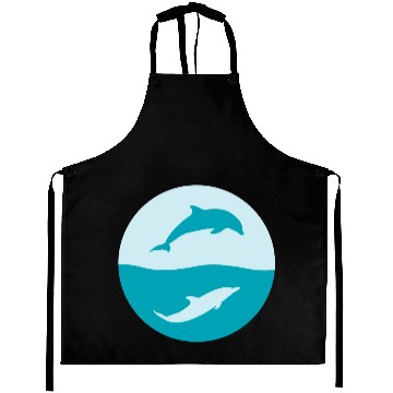 Discover Dolphin Lover Gift Idea Aprons