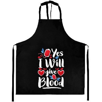Discover Blood Donations Thank You Savior Needle Aprons