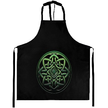 Discover St Patricks Day Celtic Knot Irish Scottish Symbol Aprons