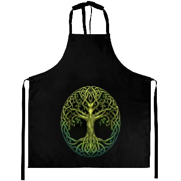 Discover St Patricks Day Celtic Knot Tree Irish Gaelic Aprons