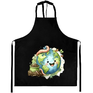 Discover Worm Farming Earthworm Gardener Vermiculture Aprons