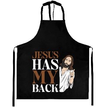 Discover Jesus Has My Back 17 Aprons