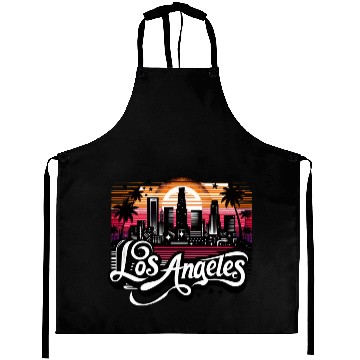 Discover Los Angeles City Aprons