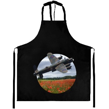 Discover Avro Lancaster Bomber Over A Poppy Aprons