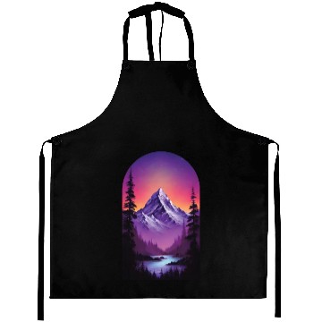 Discover Violet Dawn The Mountains Majesty Aprons
