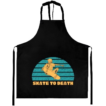 Discover SKATE TO DEATH Aprons