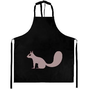 Discover Squirrel Vector 3 Colors Aprons