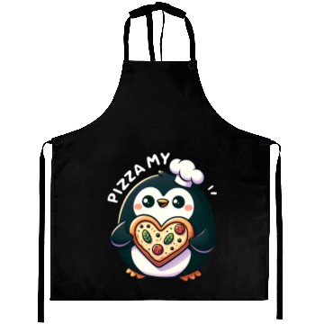 Discover Pizza My Heart - Cheesy Love Aprons