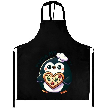 Discover Pizza My Heart - Cheesy Love Aprons