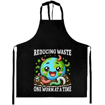 Discover Worm Farming Earthworm Gardener Vermiculture Aprons