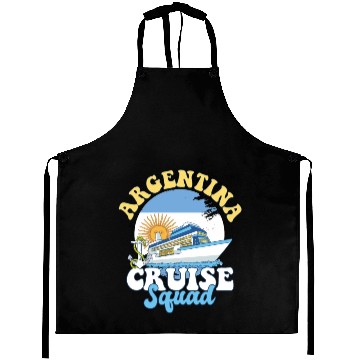 Discover Argentina Cruise Squad Family Vacation Trip Aprons