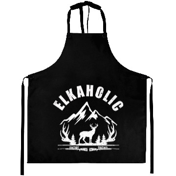 Discover Elk Hunting Elkaholic Hunters Aprons