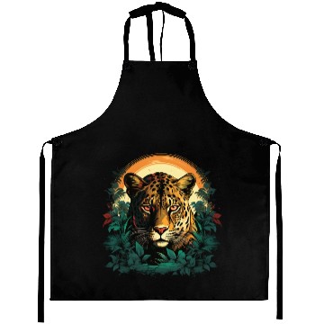 Discover The cheetah and hiding among the trees Aprons