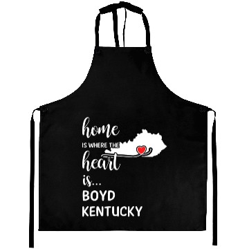 Discover Boyd County Kentucky Is Where My Heart Is Gift Aprons
