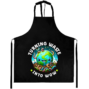 Discover Worm Farming Earthworm Gardener Vermiculture Aprons