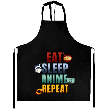 Discover Eat Sleep Anime Repeat Cute Manga Animes Aprons